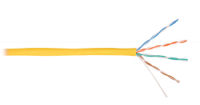 U/UTP 4pair, Cat5e, Solid, In, нг(А)-HF (NMC 4100C-YL)