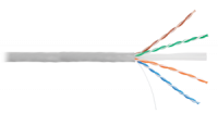 U/UTP 4pair, Cat6, Solid, In, PVC (NKL 2140A-GY)