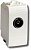 Розетка TV проходная Brava 1 модуль белая (76581B)